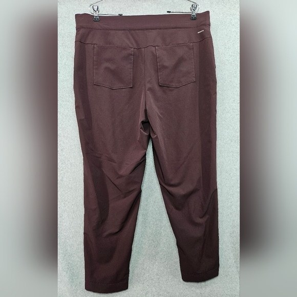 Mondetta Women's Lined‎ Tailored High Rise Comfort Stretch Travel Pants Size 14 - Picture 2 of 7